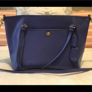 Coach Tote in Purple